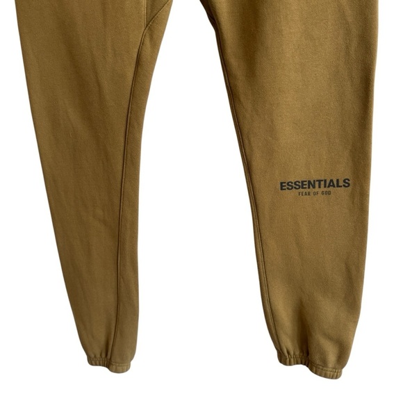 Fear of God Essentials Amber Fleece Lounge Pants, Size S - Picture 3 of 12